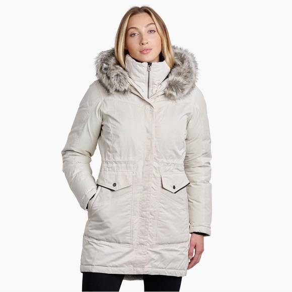 Kuhl ÜKON Down Parka in Ivory Size XS - Picture 1 of 16